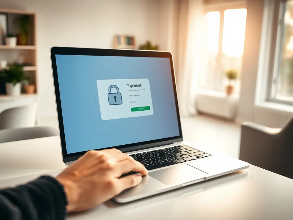 A screenshot of the checkout page on gooddigitalsticker.de, displaying the fields for entering personal and payment information, with security badges visible.